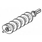Worm Feed Screw Assy Model M-22R - OEM: 570489